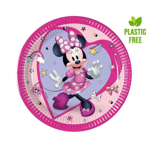 Picture of MINNIE PAPER PLATE 20CM NEXT GENERATION 8 PACK